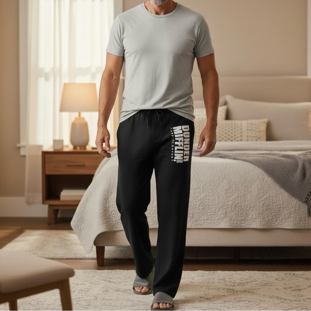 THE OFFICE Dunder Mifflin Lounge Pants XXL NWT - Men’s Licensed Apparel